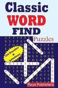 Classic Word Find Puzzles 1