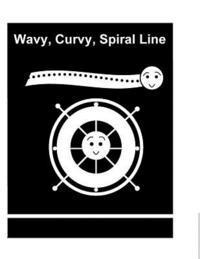 bokomslag Wavy, Curvy, Spiral Line