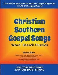 bokomslag Christian Southern Gospel Songs Wordsearch Puzzles: Keep Your Mind Sharp and Your Spirit Strong