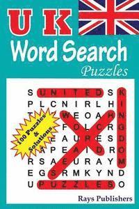 bokomslag UK Word Search Puzzles