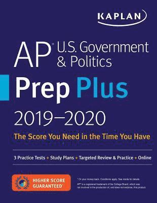 bokomslag AP U.S. Government & Politics Prep Plus 2019-2020