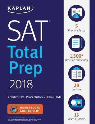 Kaplan Test Prep - Sat: Total Prep 2018, Häftad