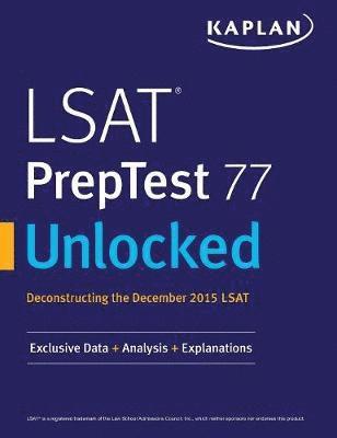 bokomslag LSAT PrepTest 77 Unlocked