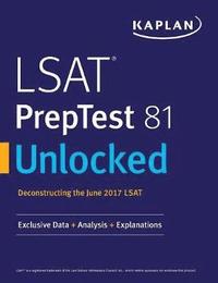 bokomslag LSAT PrepTest 81 Unlocked