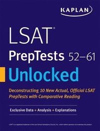 bokomslag LSAT PrepTests 52-61 Unlocked
