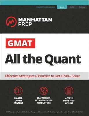 bokomslag GMAT All the Quant
