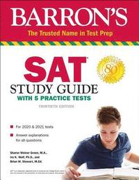 bokomslag SAT Study Guide with 5 Practice Tests