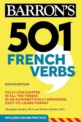 bokomslag 501 French Verbs, Eighth Edition