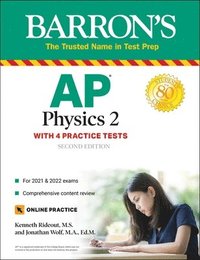 bokomslag AP Physics 2: 4 Practice Tests + Comprehensive Review + Online Practice