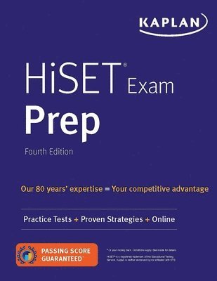 Kaplan Test Prep, Caren Van Slyke, Caren Van Slyke - Hiset Exam Prep: Practice Tests + Proven Strategies + Online, Häftad
