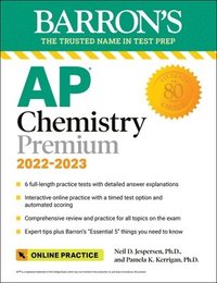 bokomslag AP Chemistry Premium, 2022-2023: Comprehensive Review with 6 Practice Tests + an Online Timed Test Option