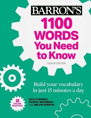 Barron's Educational Series, Rich Carriero, Murray Bromberg, Melvin Gordon - 1100 Words You Need to Know + Online Practice, Häftad