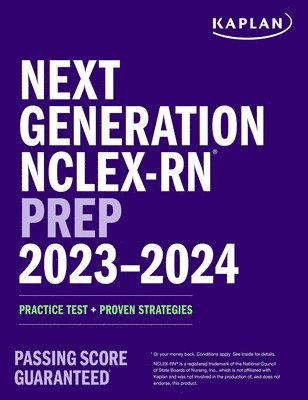 Kaplan Nursing - Next Generation NCLEX-RN Prep 2023-2024, Häftad