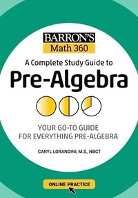 bokomslag Barron's Math 360: A Complete Study Guide to Pre-Algebra with Online Practice