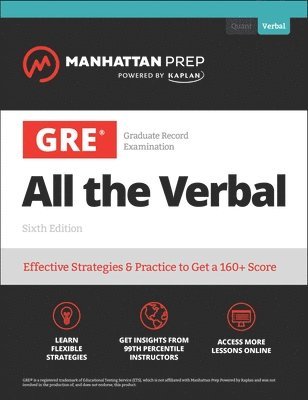 Manhattan Prep - GRE All the Verbal, Häftad
