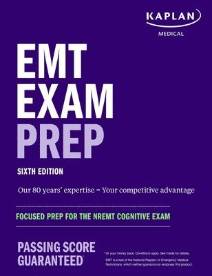 bokomslag EMT Exam Prep, Sixth Edition: Focused Prep for the NREMT Cognitive Exam
