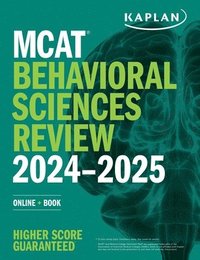 bokomslag MCAT Behavioral Sciences Review 2024-2025