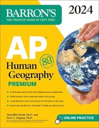 bokomslag AP Human Geography Premium, 2024: 6 Practice Tests + Comprehensive Review + Online Practice