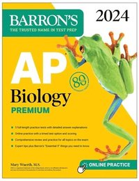 bokomslag AP Biology Premium, 2024: Comprehensive Review With 5 Practice Tests + an Online Timed Test Option