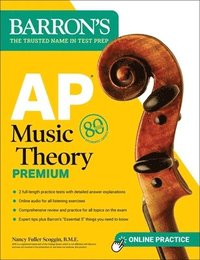 bokomslag AP Music Theory Premium, Fifth Edition: Prep Book with 2 Practice Tests + Comprehensive Review + Online Audio