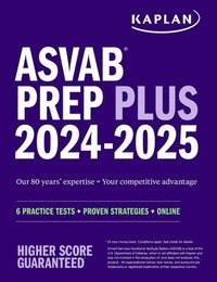 bokomslag ASVAB Prep Plus 2024-2025: 6 Practice Tests + Proven Strategies + Online + Video