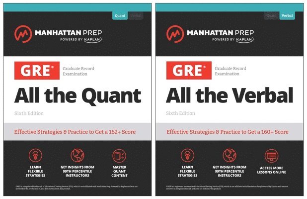 Manhattan Prep - All the GRE, Häftad