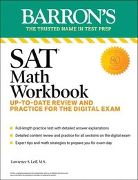bokomslag SAT Math Workbook: Up-to-Date Practice for the Digital Exam