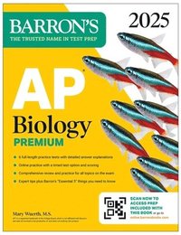 bokomslag AP Biology Premium, 2025: 6 Practice Tests + Comprehensive Review + Online Practice