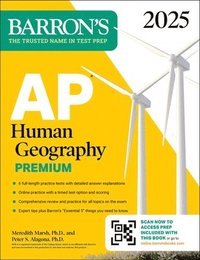 bokomslag AP Human Geography Premium, 2025: 6 Practice Tests + Comprehensive Review + Online Practice