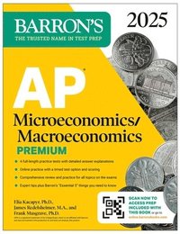 bokomslag AP Microeconomics /Macroeconomics Premium, 2025: 4 Practice Tests + Comprehensive Review + Online Practice