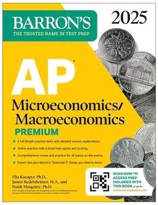 AP Microeconomics/Macroeconomics Premium, 2025: Prep Book with 4 Practice Tests + Comprehensive Review + Online Practice 1