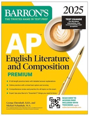 bokomslag AP English Literature and Composition Premium, 2025: Prep Book with 8 Practice Tests + Comprehensive Review + Online Practice