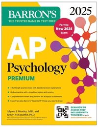 bokomslag AP Psychology Premium, 2025: Prep Book for the New 2025 Exam with 3 Practice Tests + Comprehensive Review + Online Practice