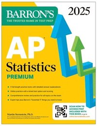 bokomslag AP Statistics Premium, 2025: 9 Practice Tests + Comprehensive Review + Online Practice
