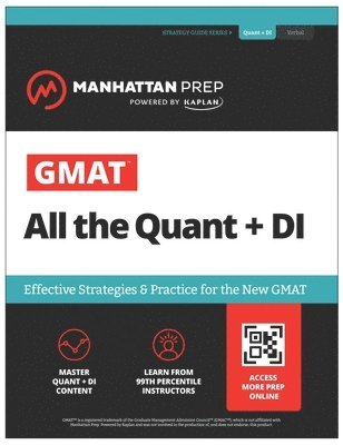 bokomslag GMAT All the Quant + DI: Effective Strategies & Practice for the new GMAT + Atlas online