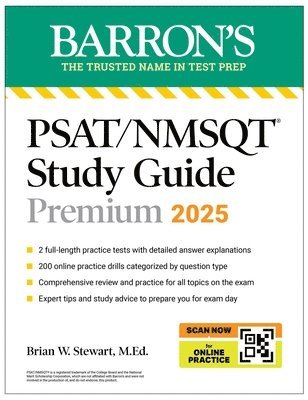 bokomslag PSAT/NMSQT Premium Study Guide: 2025: 2 Practice Tests + Comprehensive Review + 200 Online Drills