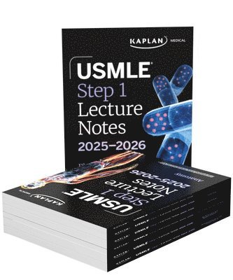 Kaplan Medical - USMLE Step 1 Lecture Notes, Twelfth Edition (2025-2026): 7-Book Preclinical Review, Häftad