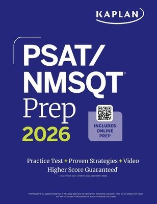 PSAT/NMSQT Prep 2026: Includes a Full Length Practice Test + 100s of Practice Questions + 1 Year Access Online Quizzes and Video Instruction