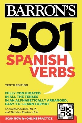 bokomslag 501 Spanish Verbs, Tenth Edition