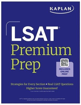 bokomslag LSAT Premium Prep (2025) Kaplan Test Prep: Master the Digital LSAT with Exclusive 99th-Percentile Instructor Videos, Data-Driven Strategies, and Official Practice