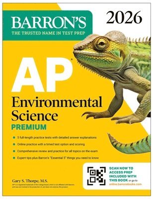 bokomslag AP Environmental Science Premium, 2026: Prep Book With 5 Practice Tests + Comprehensive Review + Online Practice