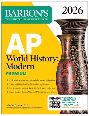 bokomslag AP World History: Modern Premium, 2026: Prep Book With 5 Practice Tests + Comprehensive Review + Online Practice