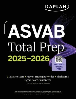 bokomslag ASVAB Total Prep 2025-2026