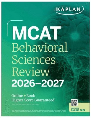 bokomslag MCAT Behavioral Sciences Review 2026-2027