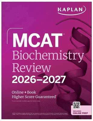 bokomslag MCAT Biochemistry Review 2026-2027