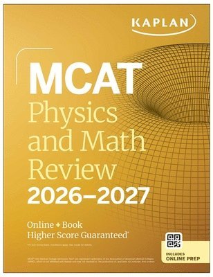 bokomslag MCAT Physics and Math Review 2026-2027