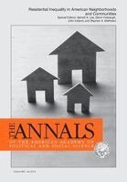 Barrett A. Lee, Glenn Firebaugh, Barrett Alan Lee, Glenn Firebaugh - The Annals of the American Academy of Political and Social Science: Special Issue: Residential Inequality in American Neighborhoods and Communities, Häftad