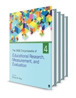 The SAGE Encyclopedia of Educational Research, Measurement, and Evaluation
