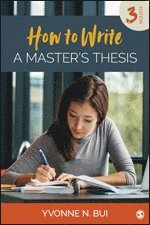 How to Write a Master's Thesis 1