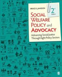 bokomslag Social Welfare Policy And Advocacy